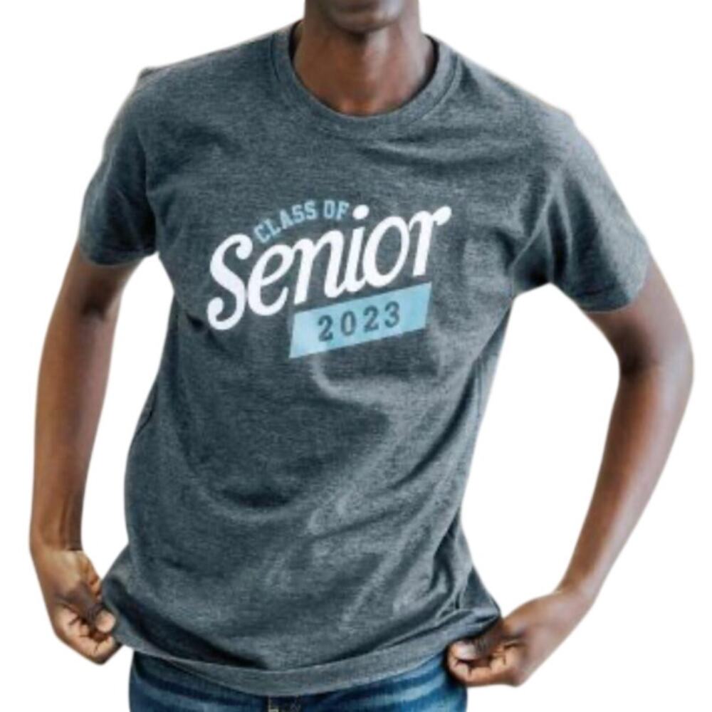 Jostens Eco Tee Senior Class of 2023 T-Shirt in Grey, Size L